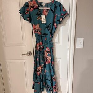 Blue Floral Dress